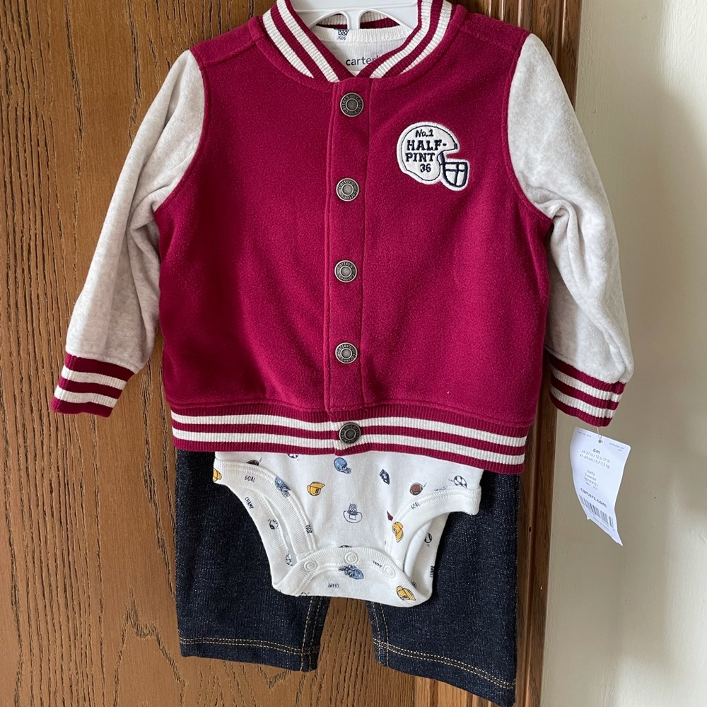 Carter's 3 piece set for 6m boys